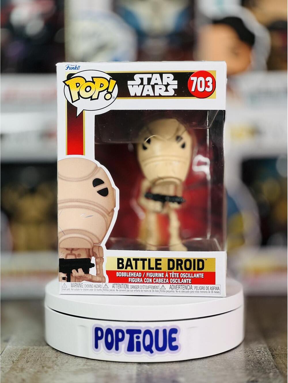Star Wars: Episode I Battle Droid Funko Pop! #703